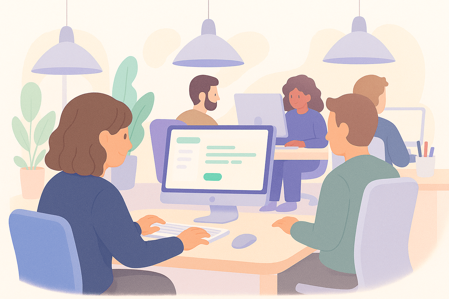 Graduate starting their tech career